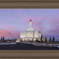 Deseret Peak Utah Pink Winter Sunrise