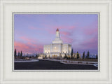 Deseret Peak Utah Pink Winter Sunrise