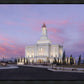 Deseret Peak Utah Pink Winter Sunrise