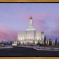 Deseret Peak Utah Pink Winter Sunrise