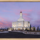 Deseret Peak Utah Pink Winter Sunrise