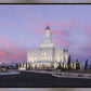Deseret Peak Utah Pink Winter Sunrise