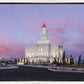 Deseret Peak Utah Pink Winter Sunrise
