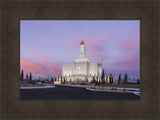 Deseret Peak Utah Pink Winter Sunrise