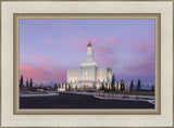 Deseret Peak Utah Pink Winter Sunrise