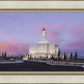 Deseret Peak Utah Pink Winter Sunrise