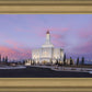Deseret Peak Utah Pink Winter Sunrise