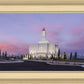 Deseret Peak Utah Pink Winter Sunrise