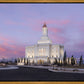 Deseret Peak Utah Pink Winter Sunrise