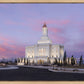 Deseret Peak Utah Pink Winter Sunrise