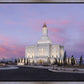 Deseret Peak Utah Pink Winter Sunrise
