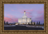 Deseret Peak Utah Pink Winter Sunrise