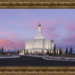 Deseret Peak Utah Pink Winter Sunrise