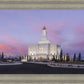 Deseret Peak Utah Pink Winter Sunrise
