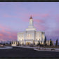 Deseret Peak Utah Pink Winter Sunrise