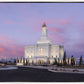 Deseret Peak Utah Pink Winter Sunrise