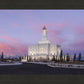 Deseret Peak Utah Pink Winter Sunrise