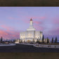 Deseret Peak Utah Pink Winter Sunrise