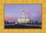 Deseret Peak Utah Pink Winter Sunrise