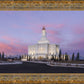 Deseret Peak Utah Pink Winter Sunrise