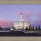 Deseret Peak Utah Pink Winter Sunrise