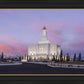 Deseret Peak Utah Pink Winter Sunrise