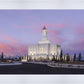 Deseret Peak Utah Pink Winter Sunrise