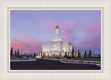 Deseret Peak Utah Pink Winter Sunrise