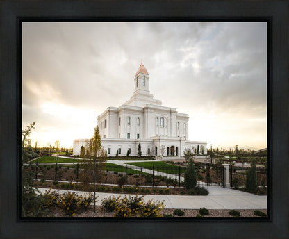 Deseret Peak Golden Glow Sunset
