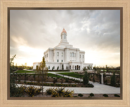 Deseret Peak Golden Glow Sunset