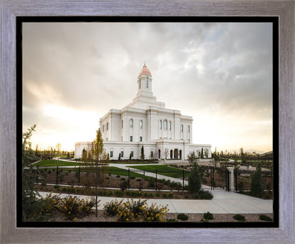 Deseret Peak Golden Glow Sunset