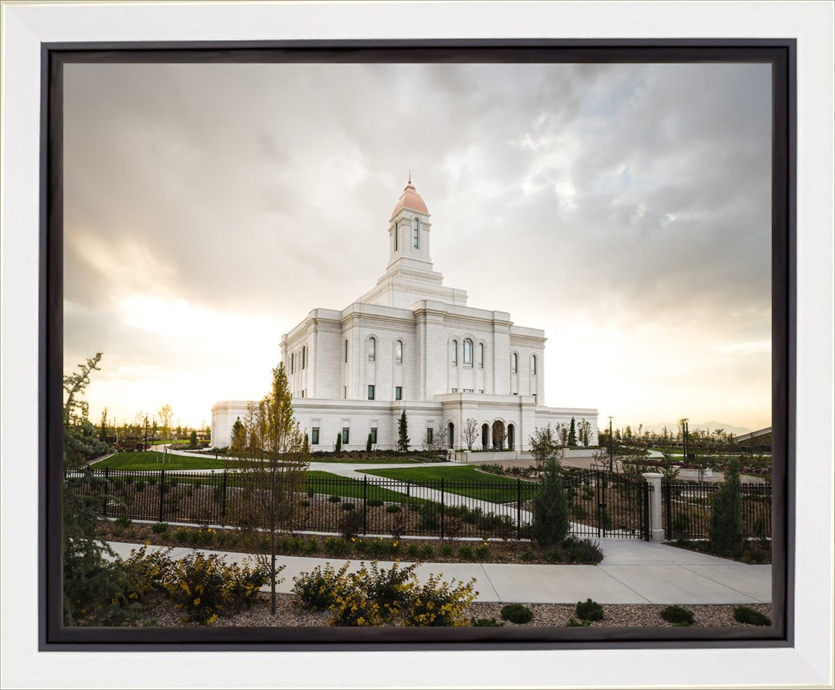 Deseret Peak Golden Glow Sunset