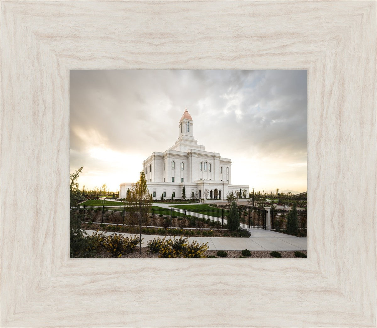 Deseret Peak Golden Glow Sunset