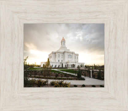 Deseret Peak Golden Glow Sunset
