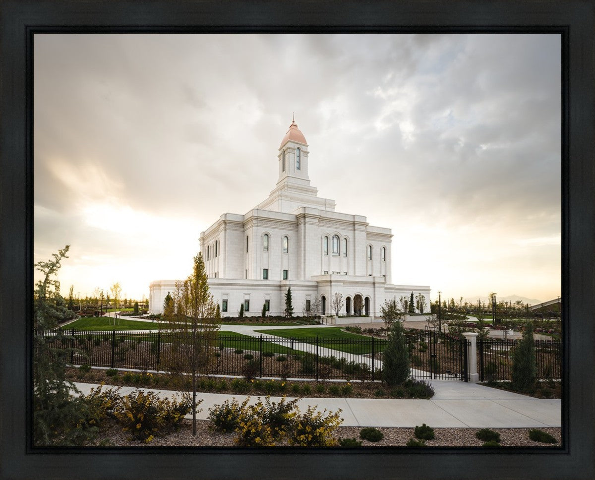 Deseret Peak Golden Glow Sunset