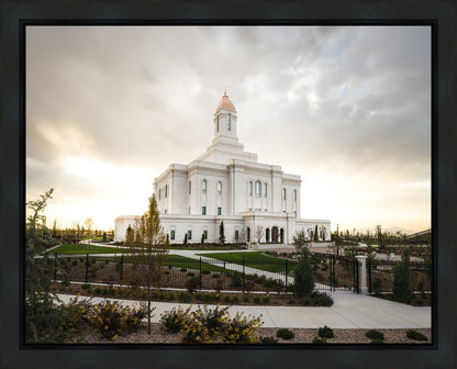 Deseret Peak Golden Glow Sunset