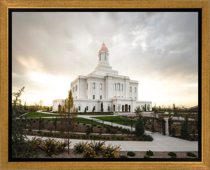 Deseret Peak Golden Glow Sunset