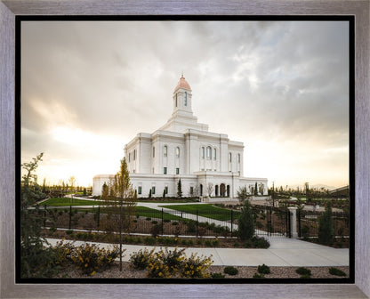 Deseret Peak Golden Glow Sunset
