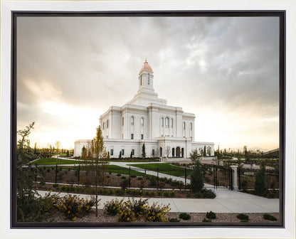 Deseret Peak Golden Glow Sunset