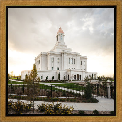 Deseret Peak Golden Glow Sunset