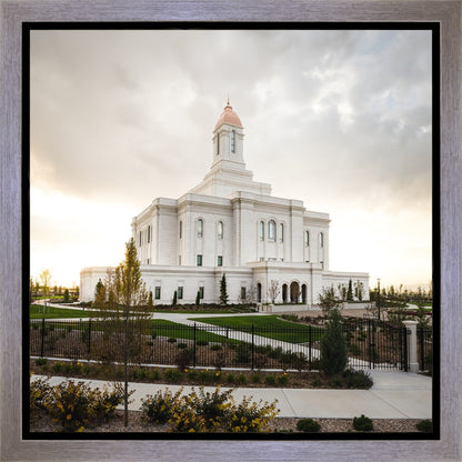 Deseret Peak Golden Glow Sunset