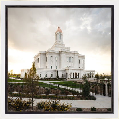 Deseret Peak Golden Glow Sunset