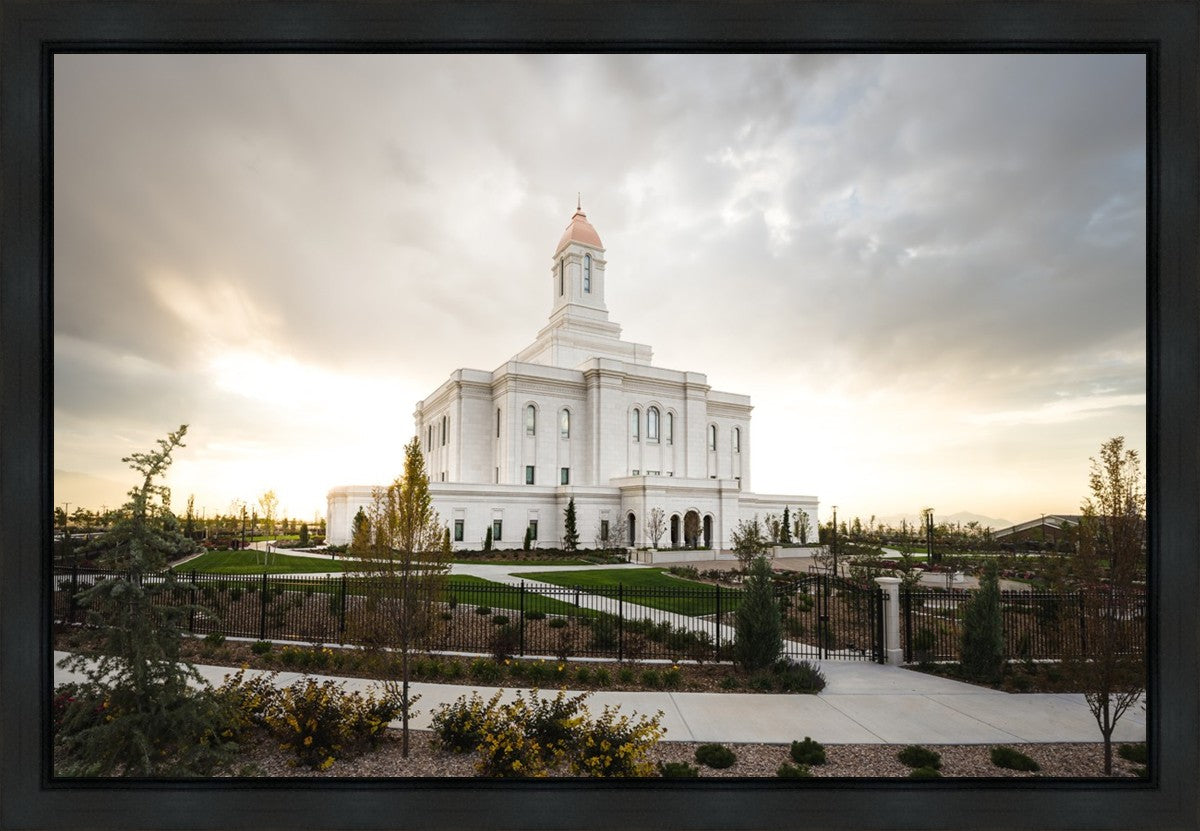 Deseret Peak Golden Glow Sunset