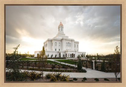 Deseret Peak Golden Glow Sunset