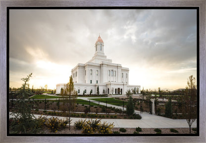 Deseret Peak Golden Glow Sunset