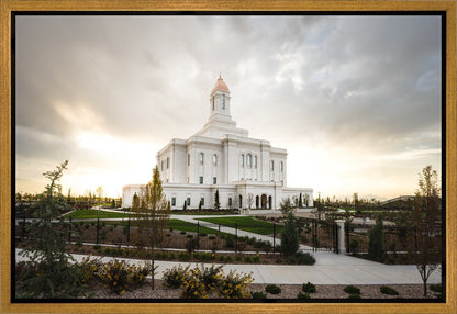 Deseret Peak Golden Glow Sunset