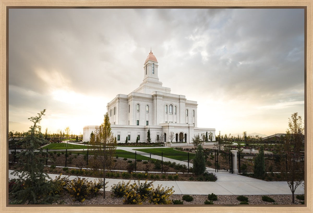 Deseret Peak Golden Glow Sunset