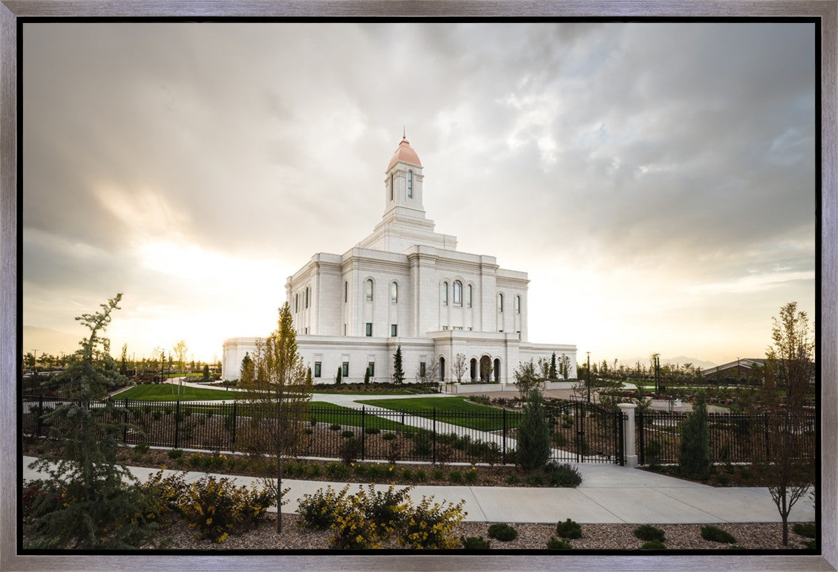 Deseret Peak Golden Glow Sunset