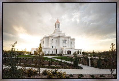 Deseret Peak Golden Glow Sunset