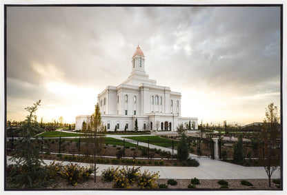Deseret Peak Golden Glow Sunset